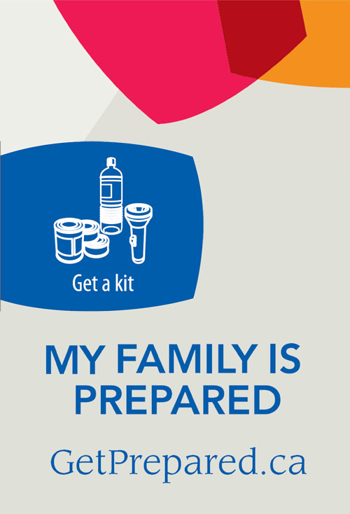 My family is prepared - Get a kit